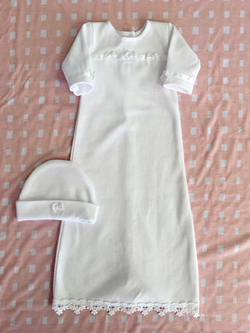 SPECIAL OCCASION GOWN WITH HAT
