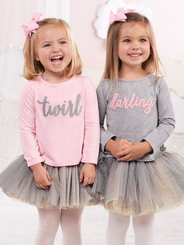 TWIRL PINK YARN SHIRT