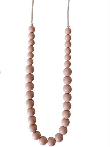 THE ARIANA-BLUSH TEETHING NECKLACE