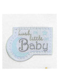 HUSH LITTLE BABY WEABABLE SIDE-ZIP BLANKET-  BOY
