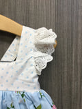 SKY BLUE TUNIC & ICING SHORTIES